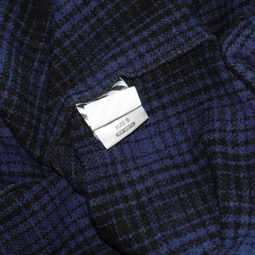 Off-White OFF-WHITE c/o VIRGIL ABLOH Navy Tartan Flannel Size US S / EU 44-46 / 1 - 4 Thumbnail