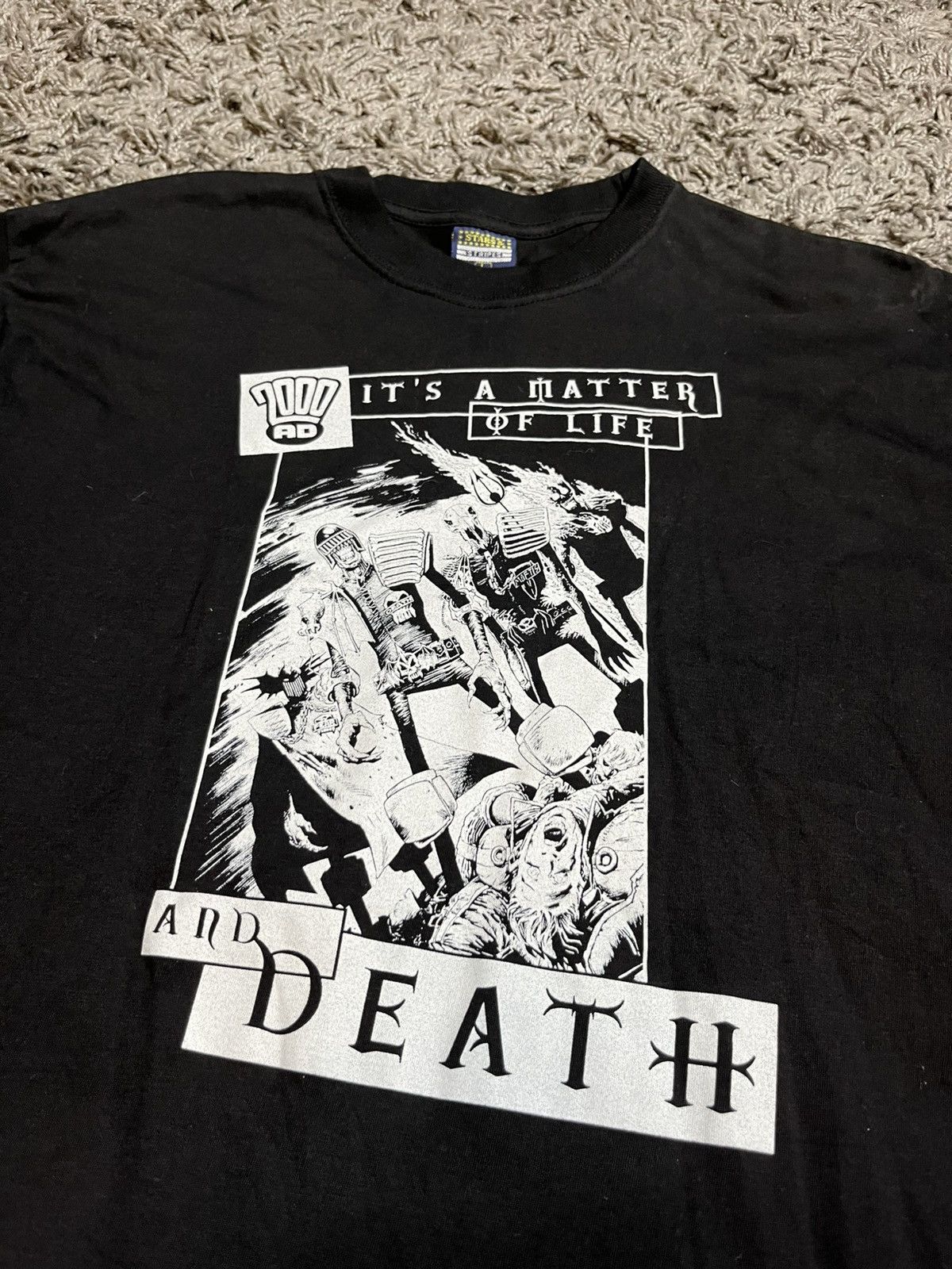 Iron Maiden IRON MAIDEN “ A MATTER OF LIFE AND DEATH” RARE BAND T-SHIRT Size US L / EU 52-54 / 3 - 2 Thumbnail