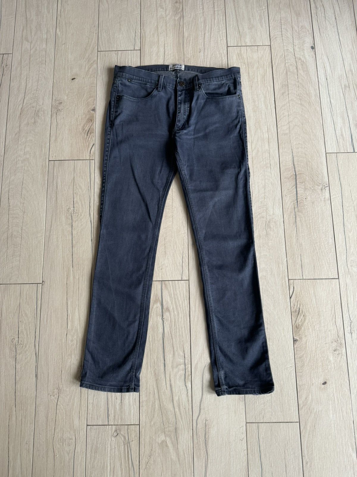 Acne Studios Acne Studios Max Blue Speed Denim Pants Size US 34 / EU 50 - 1 Thumbnail
