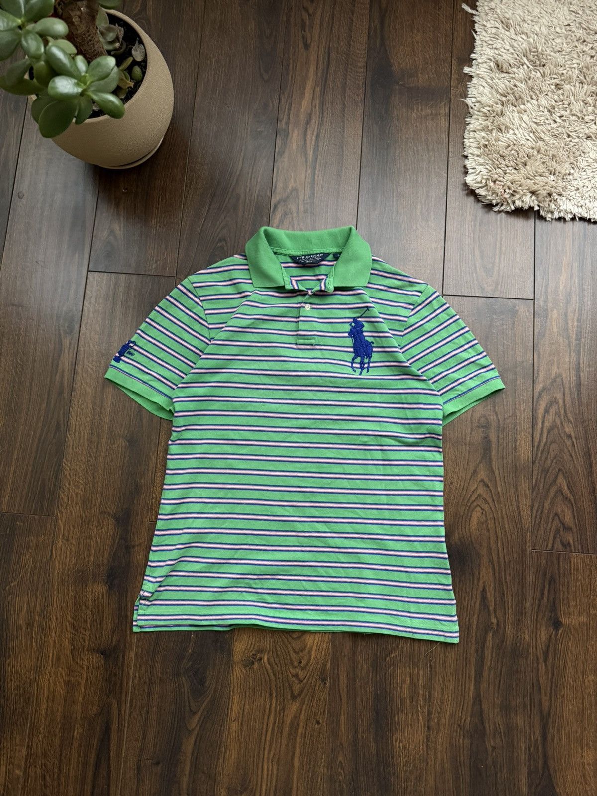 Ralph Lauren Polo Golf Ralph Lauren Polo Shirt Short Sleeve Striped Size US S / EU 44-46 / 1 - 2 Thumbnail
