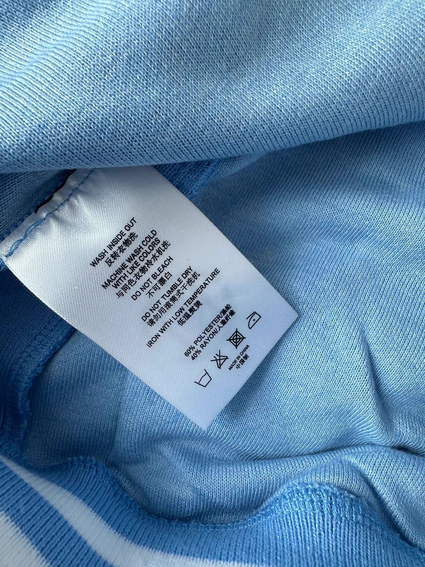CLOT CLOT Edison Chen Blue Crew Neck Size US M / EU 48-50 / 2 - 8 Thumbnail