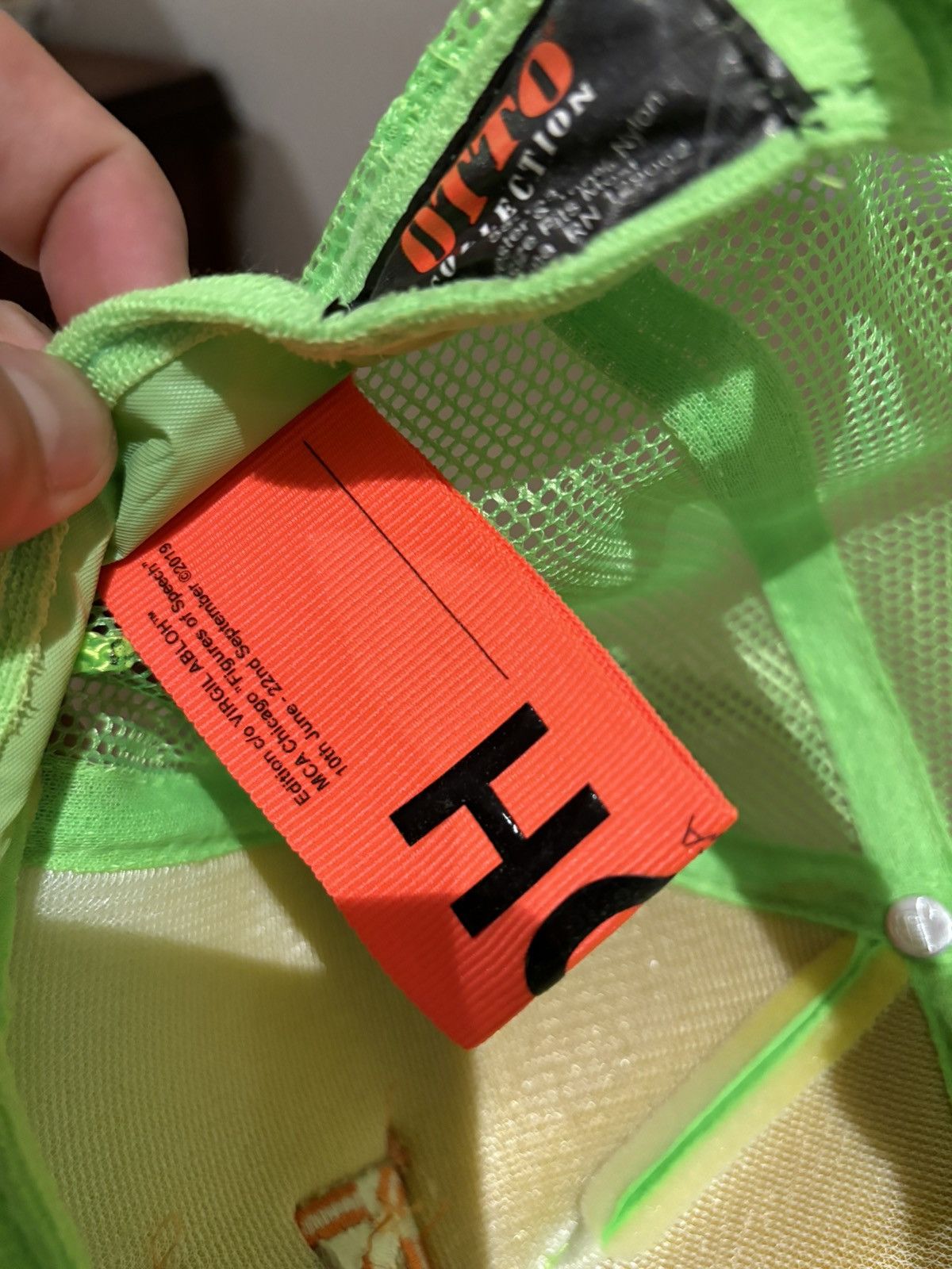 Off-White Off White Virgil Abloh Trucker Hat figure of speech Size ONE SIZE - 3 Thumbnail