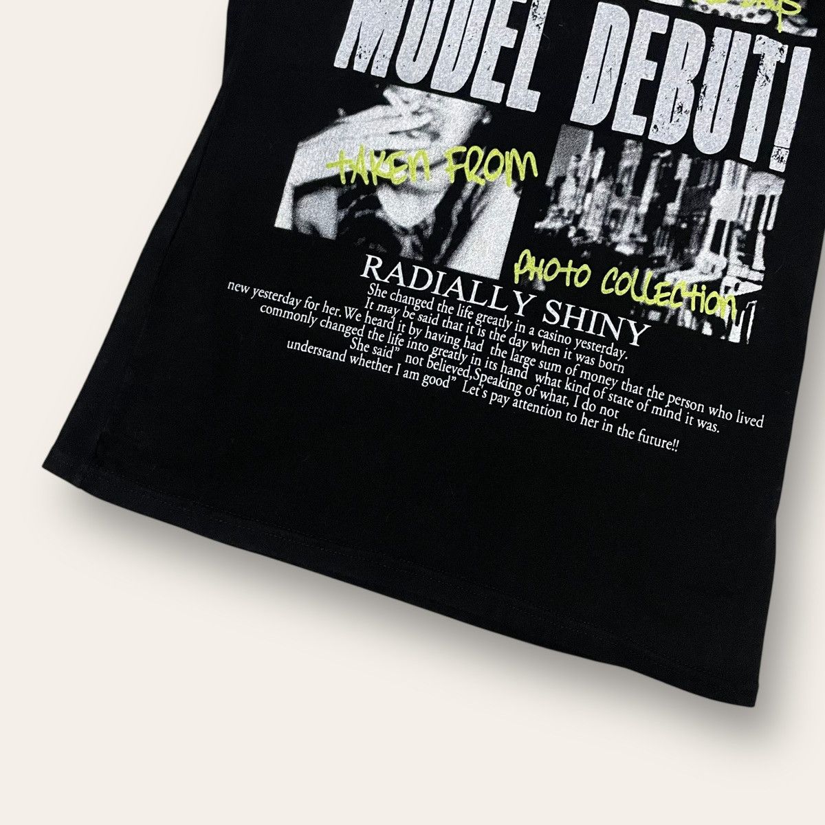 Le Grande Bleu (L.G.B.) Vintage Japanes Brand Relaxhe Model Debut Photo Collection G Size US XS / EU 42 / 0 - 2 Thumbnail