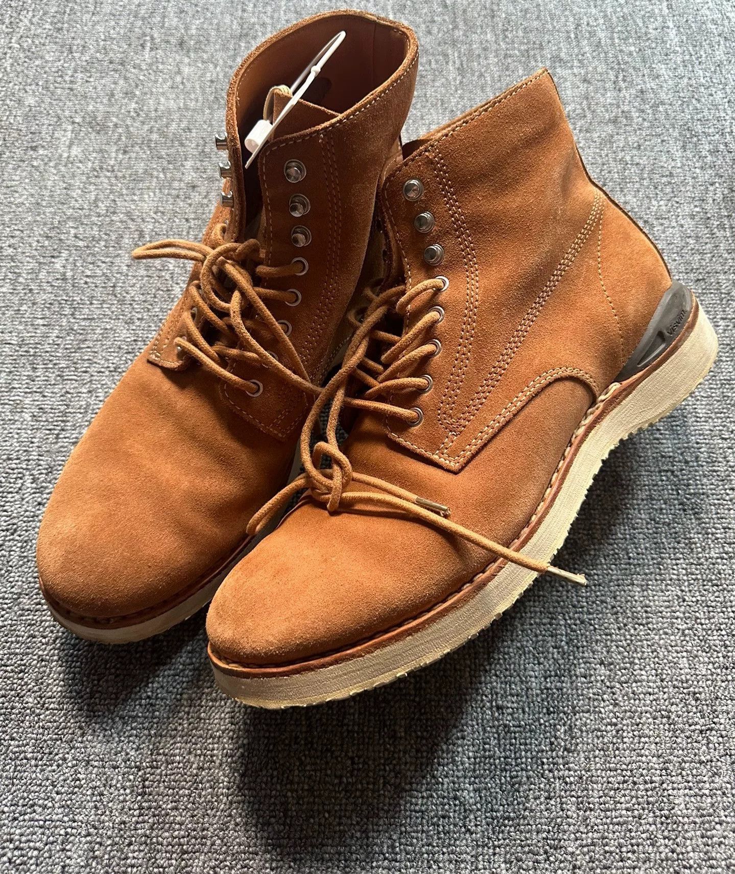 Visvim visvim Virgil boots in tan suede Size US 11 / EU 44 - 1 Thumbnail