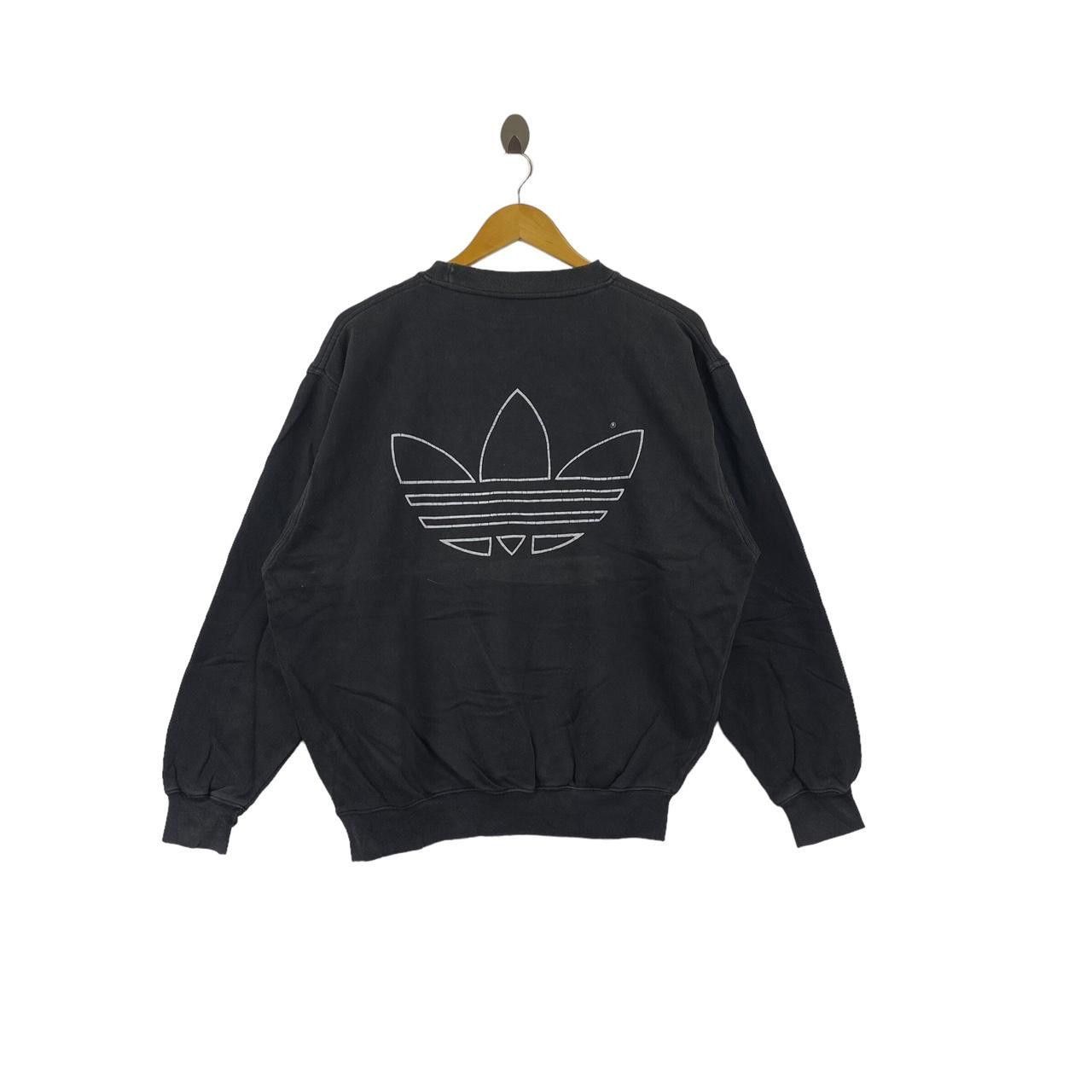 Adidas Vintage 90’ ADIDAS ORIGINALS Logo Embroidered Sweatshirt Size L / US 10 / IT 46 - 1 Thumbnail