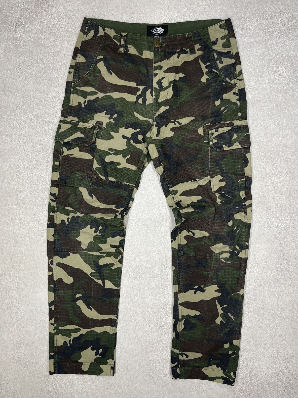 Dickies Mens Dickies Camo Cargo Pants Multipocket Size 32 Size US 32 / EU 48 - 8 Thumbnail
