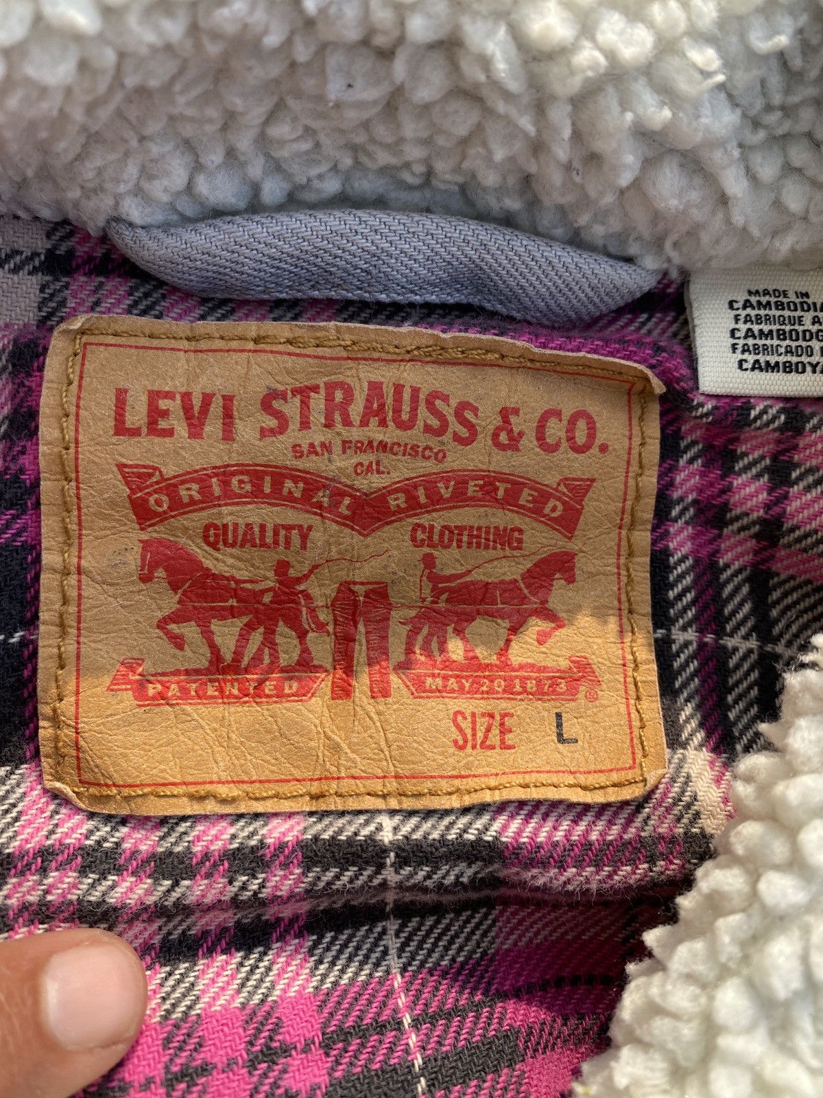 Levi's Vintage Levis Denim Jacket Size US L / EU 52-54 / 3 - 8 Thumbnail