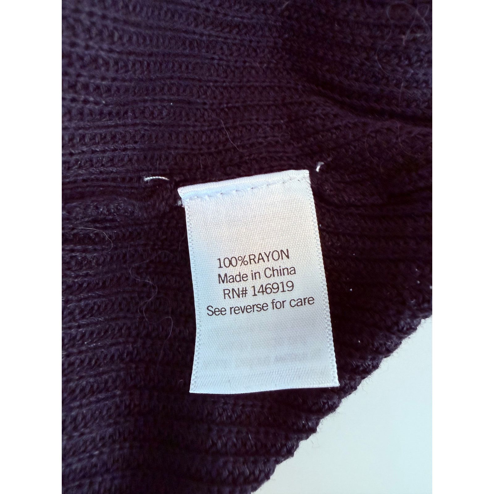 Nine West Nine West Black Rib Knit Open Cardigan Women L - A002 Size L / US 10 / IT 46 - 5 Thumbnail