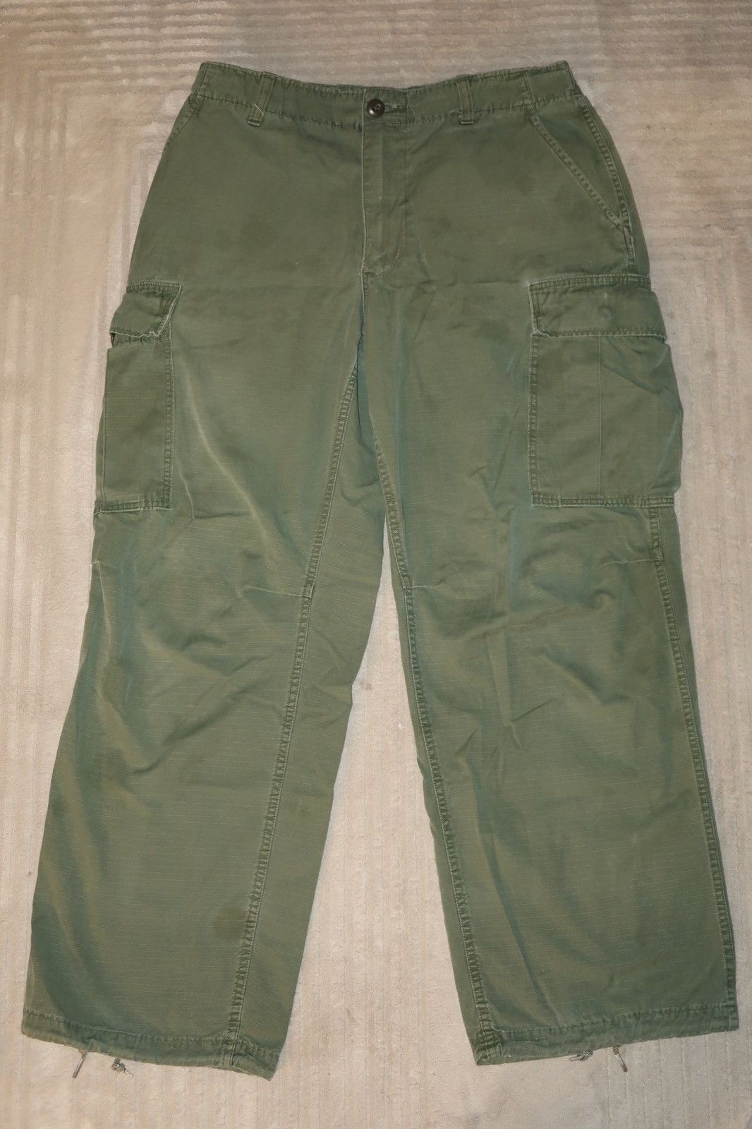 Vintage 90s Vintage military cargos Size US 31 - 1 Thumbnail
