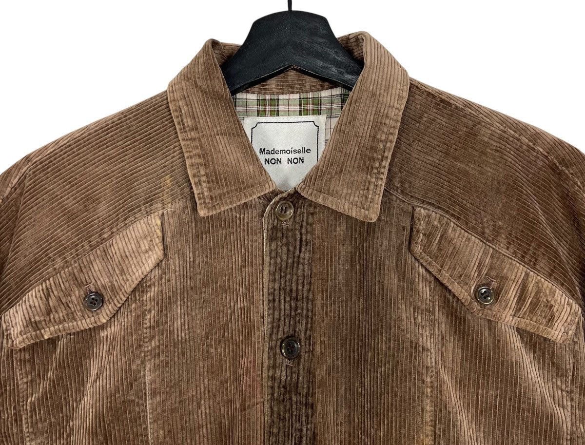 Mademoiselle Non Non Vintage Mademoiselle Non Non Sports Corduroy Jacket Size M / US 6-8 / IT 42-44 - 4 Thumbnail