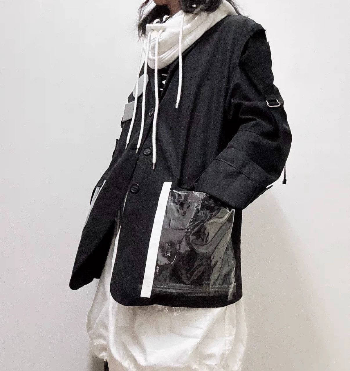 Takahiromiyashita The Soloist. TAKAHIROMIYASHITA TS Balaclava Lake Blue Cowhide Adjuster Size ONE SIZE - 8 Thumbnail