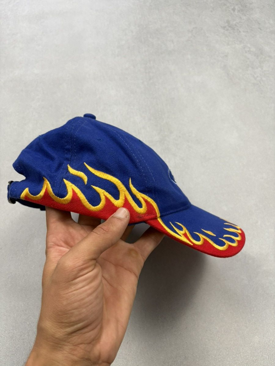Ford Vintage Ford Racing Flame Cap Hats 90s Size ONE SIZE - 2 Thumbnail