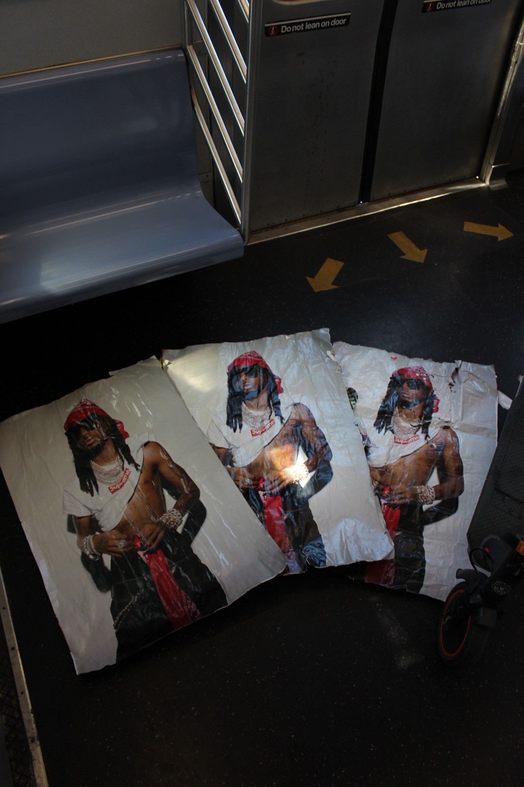 Supreme Supreme X Playboi carti Poster Size ONE SIZE - 2 Thumbnail