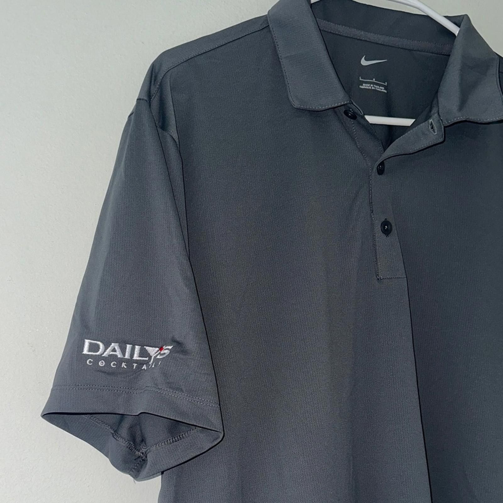 Nike Nike Men's Charcoal Polo Shirt Size US L / EU 52-54 / 3 - 3 Thumbnail