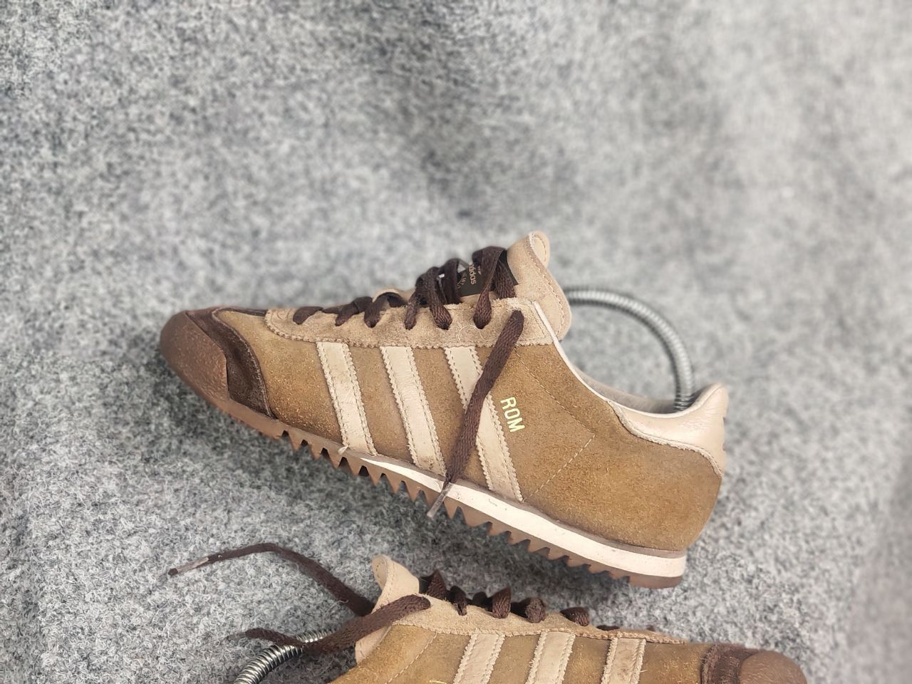 Adidas Vintage Adidas Originals Rom Leather Sneakers Y2K Shoes Size US 9 / IT 39 - 5 Thumbnail