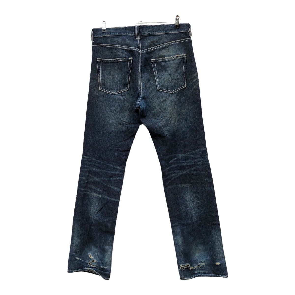 Japanese Brand Improve Destress Jeans Denim Nice Design Size US 32 / EU 48 - 2 Thumbnail