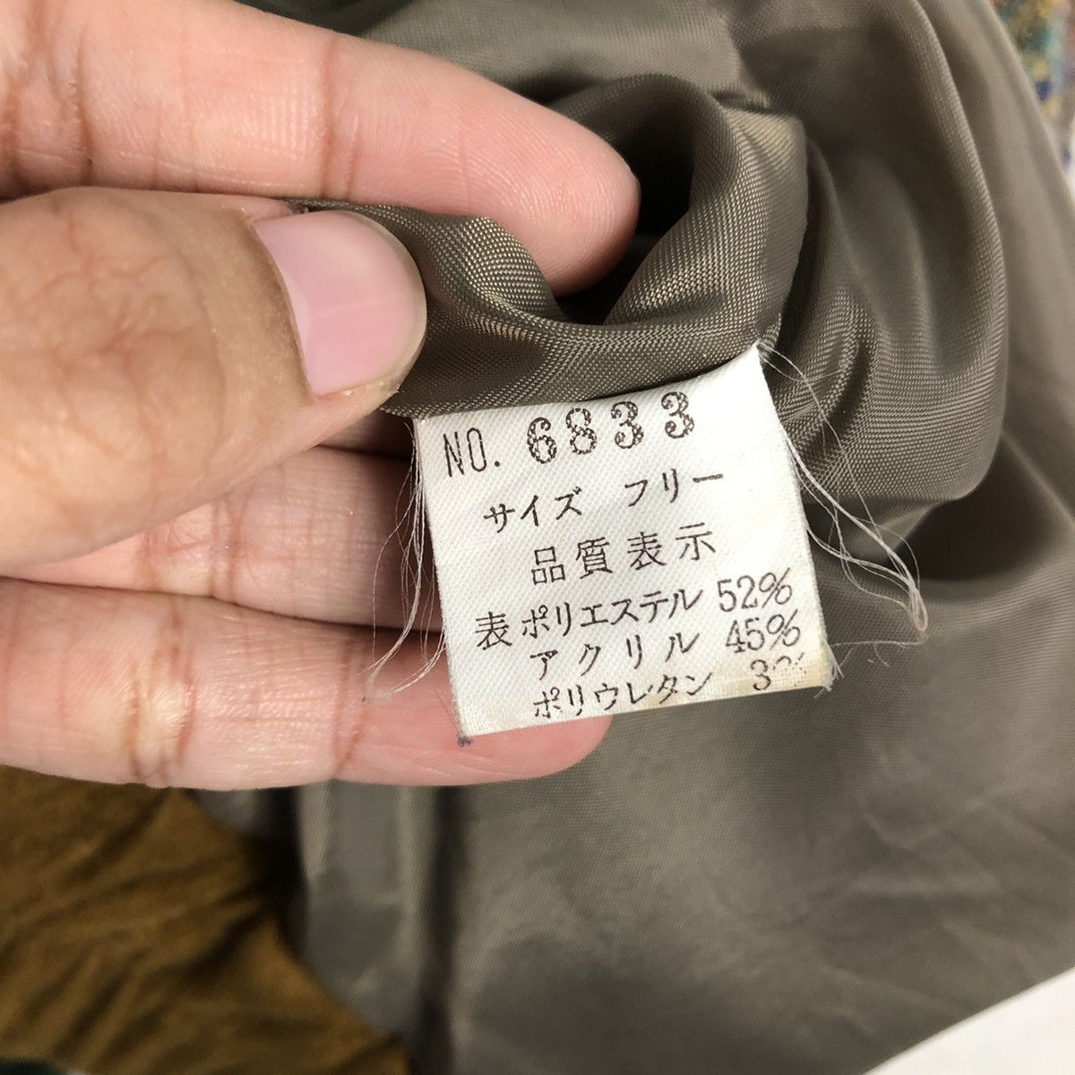 Japanese Brand 📌Vintage Bomber Jacket Patchwork Lunna Issey Miyake Size US M / EU 48-50 / 2 - 20 Thumbnail