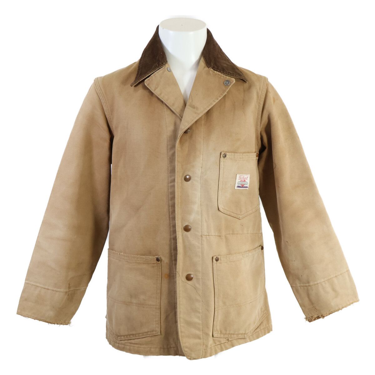 Other Other Carhartt Vintage Cotton Coverall Jacket Textile Outerwear DUTY FREE for USA Size ONE SIZE - 1 Thumbnail