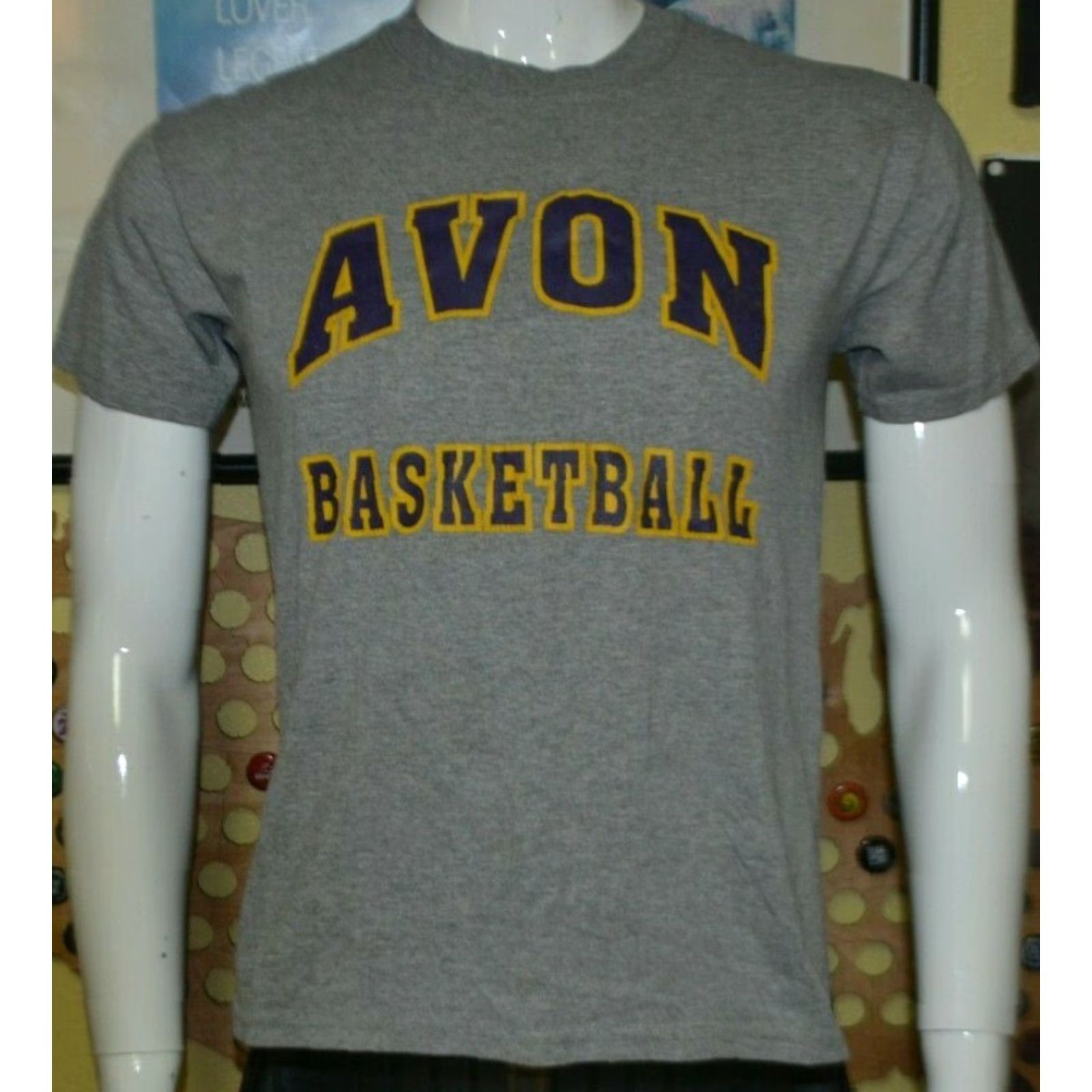 Jerzees VTG Avon OH High School Eagles Basketball T Shirt Small Cleveland Size US S / EU 44-46 / 1 - 2 Thumbnail