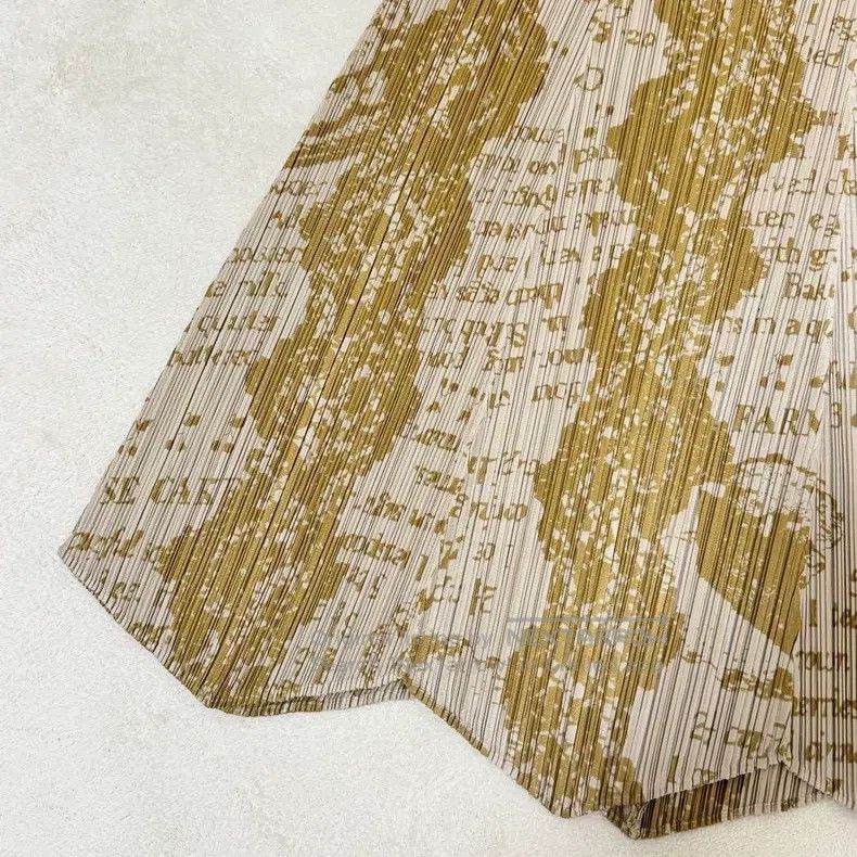 Issey Miyake Issey Miyake size:3 Vintage Bread Recipe Midi Skirt Size 22" - 4 Thumbnail