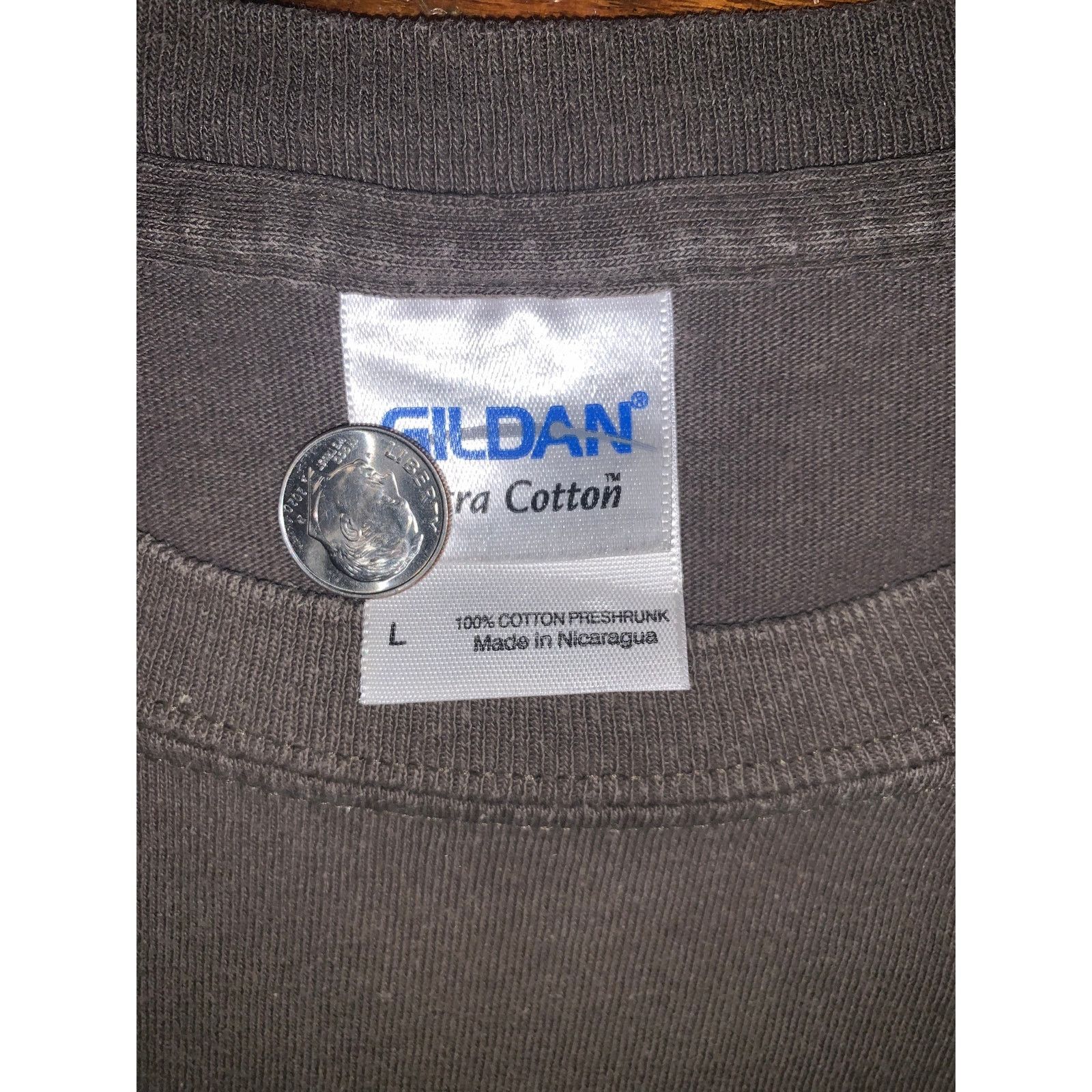 Gildan We The People Are Packing Heat 2nd Amendment T Shirt L Brown Size US L / EU 52-54 / 3 - 5 Thumbnail