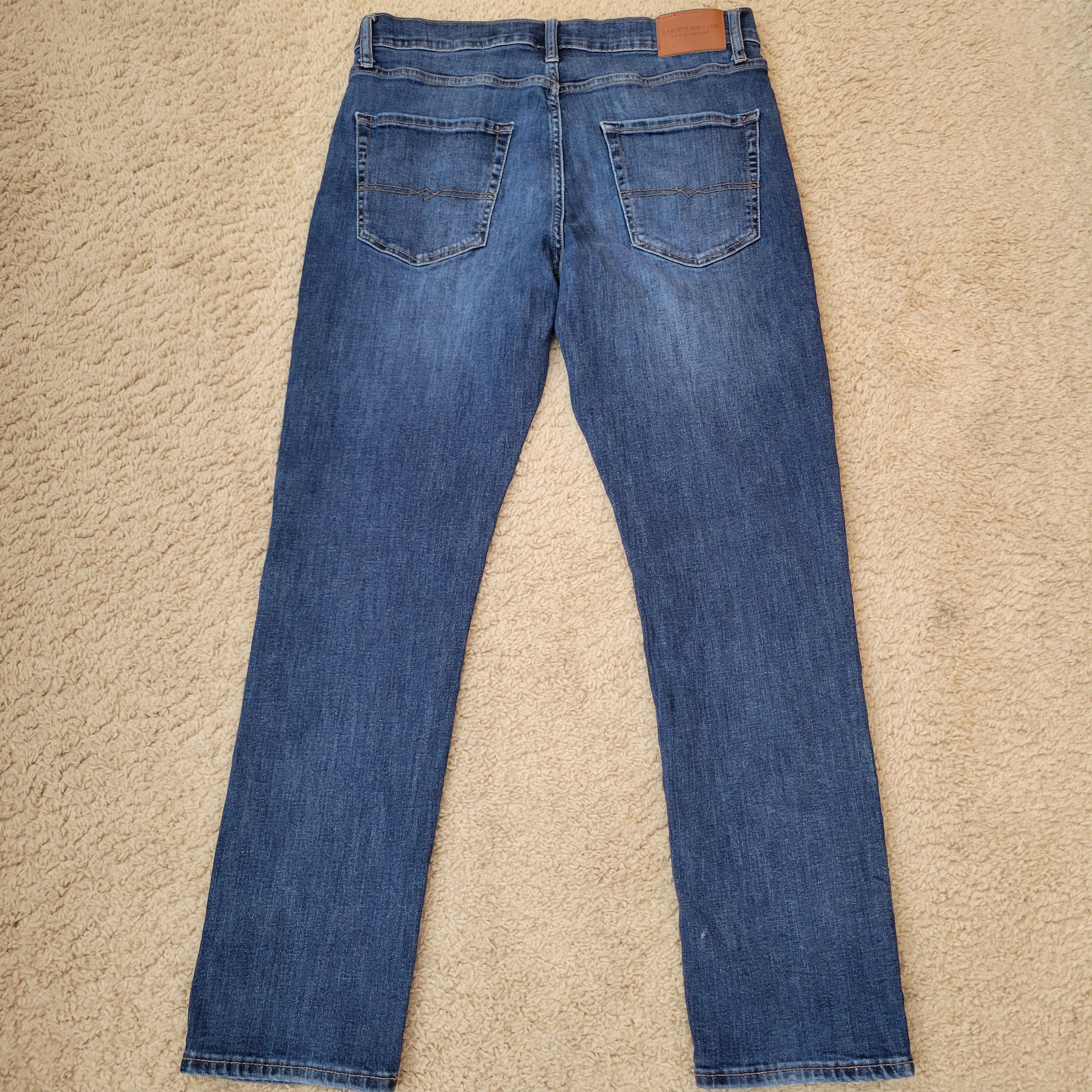 Lucky Brand Lucky Brand 410 Athletic Straight 410 Jeans Men's Size 34/32 Size US 34 / EU 50 - 6 Thumbnail