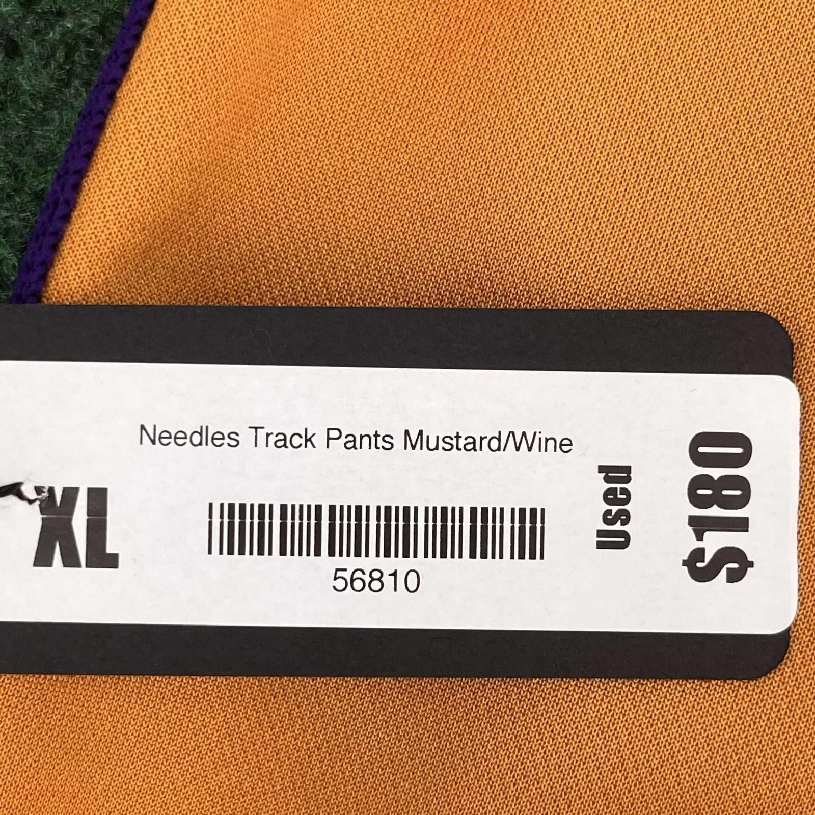 Needles Needles Track Pants Mustard/Wine XL Used Size US 36 / EU 52 - 8 Thumbnail
