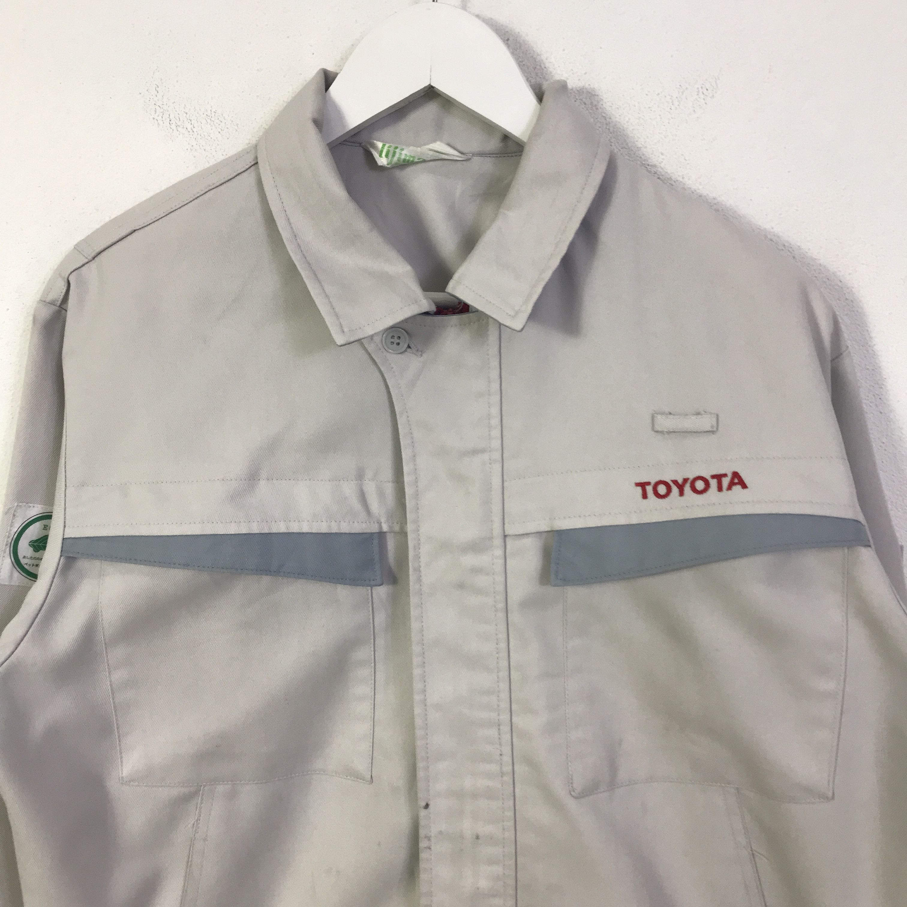 Japanese Brand Toyota racing workers jacket K79B14 Size US L / EU 52-54 / 3 - 2 Thumbnail