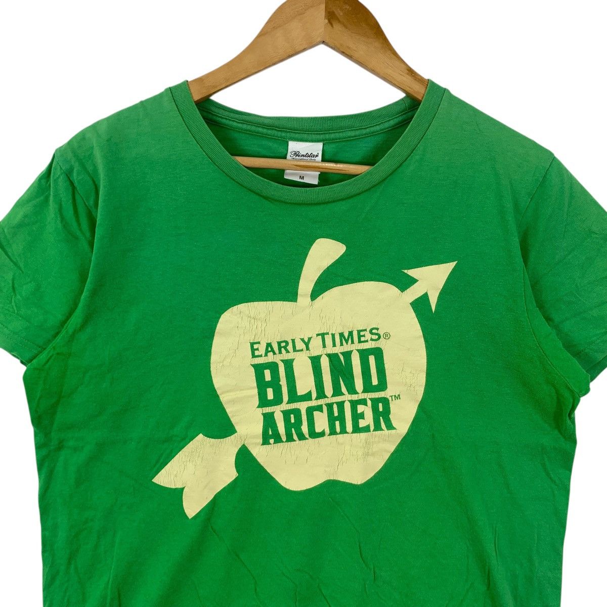 Other EARLY TIMES WHISKY Blind Archer Spice Apple Tee Shirt Top Size M / US 6-8 / IT 42-44 - 5 Thumbnail
