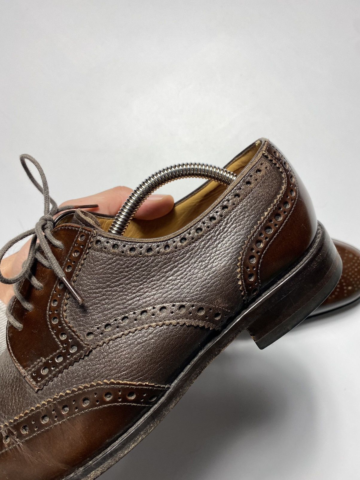 Loake Loake Lace Up Brogue Shoes Arlington size 8 Size US 8 / EU 41 - 10 Thumbnail
