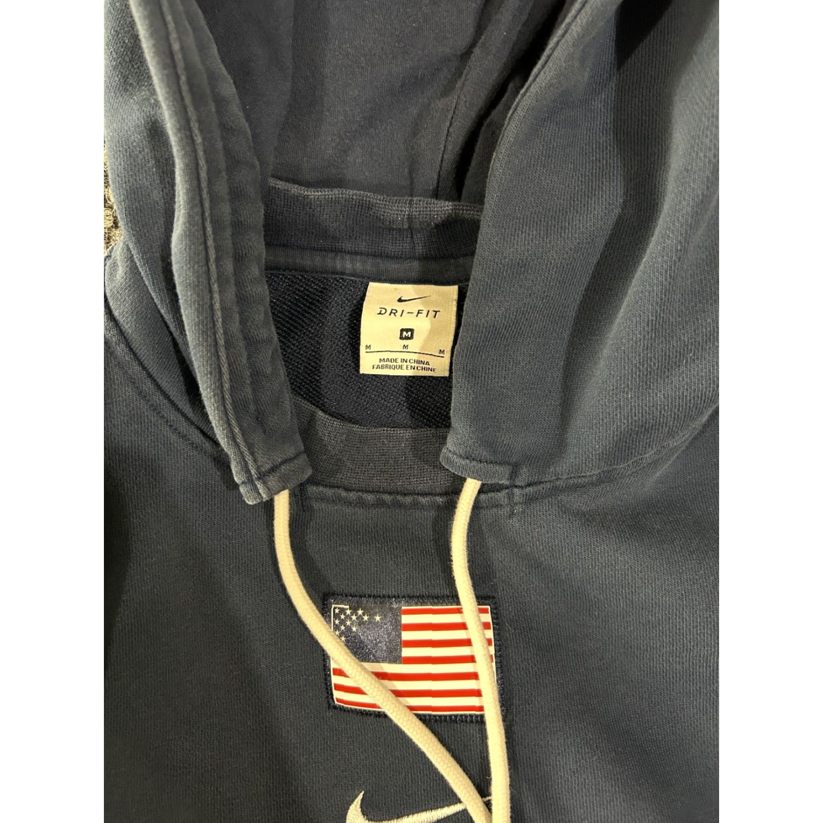Nike Nike Team USA Hoodie Mens M Dri Fit Pullover Navy Blue Basketball Size US M / EU 48-50 / 2 - 6 Thumbnail