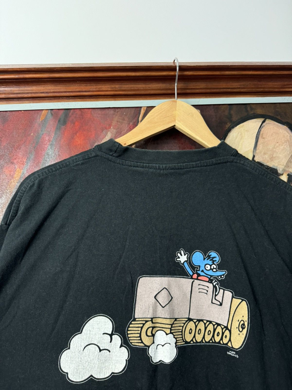 Cartoon Network Vintage 1999 Itchy and Scratchy Movie Cartoon Simpsons Tee Size US L / EU 52-54 / 3 - 2 Thumbnail