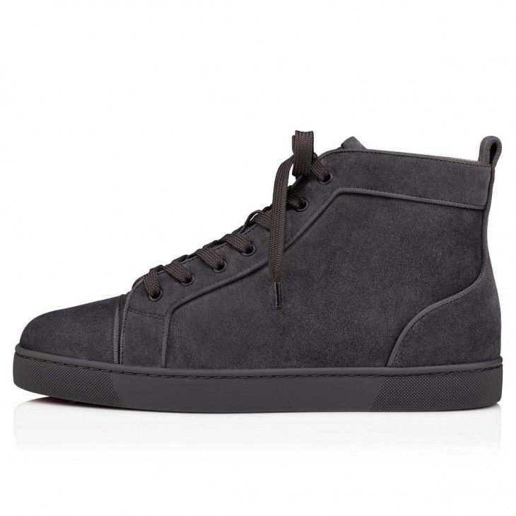 Christian Louboutin o1s1wg110924 Louis Orlato Flat High Sneaker in Black Size US 10 / EU 43 - 2 Thumbnail