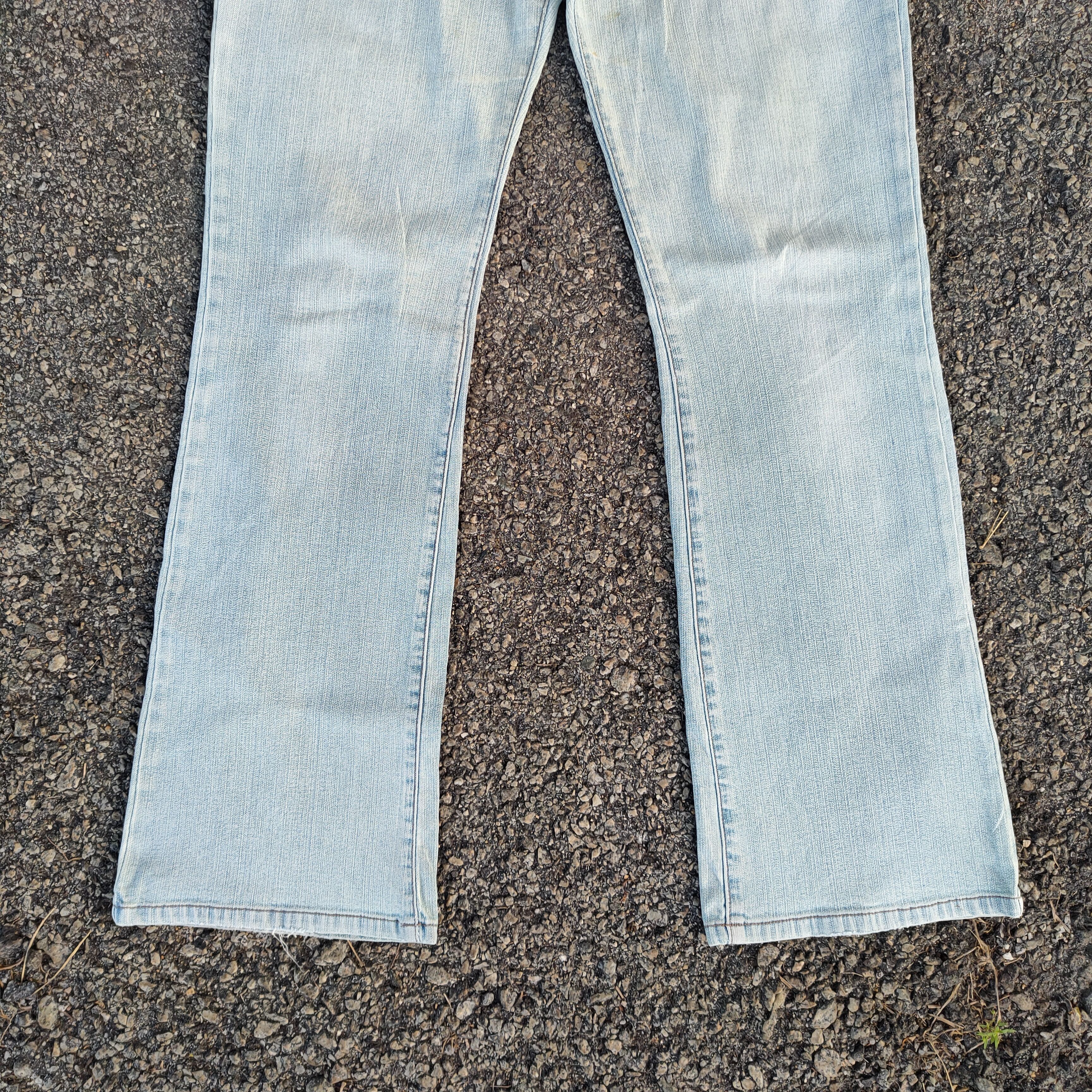 Jean × Newton × Vintage VINTAGE NEWTON CIRCUS FLARE FADED JEANS DENIM PANTS Size US 28 / EU 44 - 3 Thumbnail