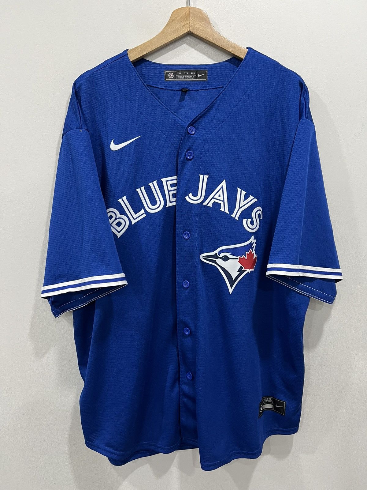 Nike Nike Gurriel Jr Toronto Blue Jays Baseball Jersey Size US XXL / EU 58 / 5 - 1 Thumbnail