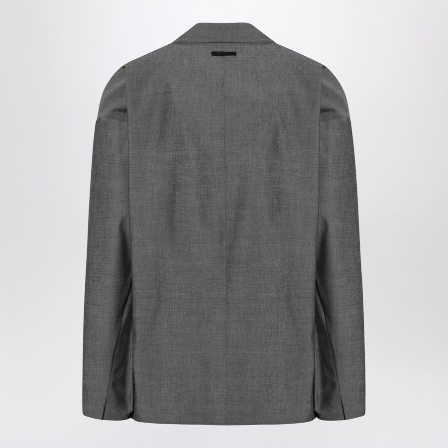 Fear of God o1d2blof0226 Cotton Single Breasted Jacket in Gray Size US M / EU 48-50 / 2 - 2 Thumbnail
