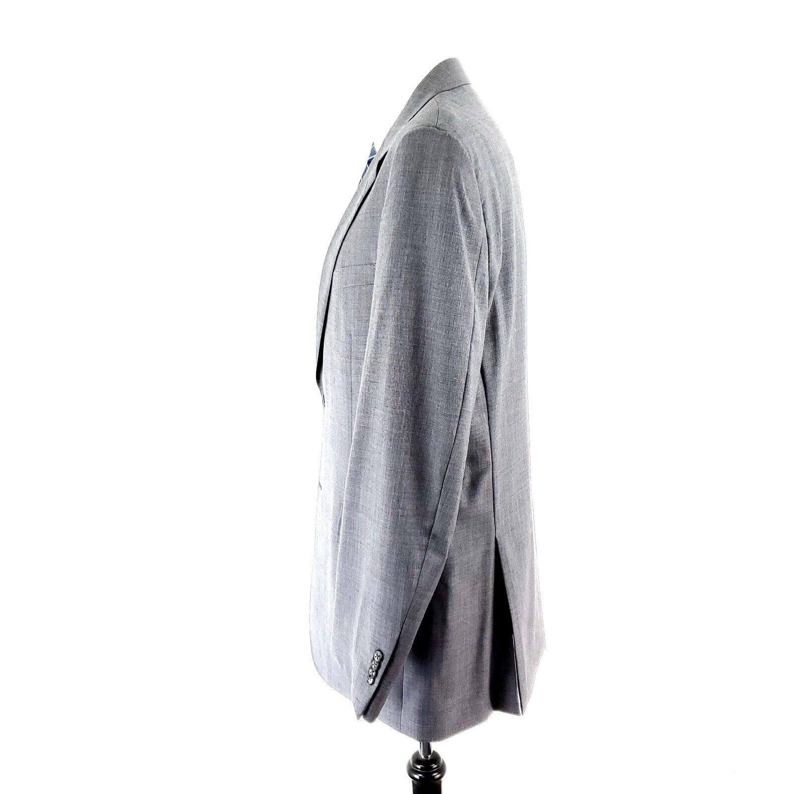 Paul Fredrick Paul Fredrick Super 120s Wool 2 Button Blazer 42L Or Slim Fi Size 42L - 4 Thumbnail