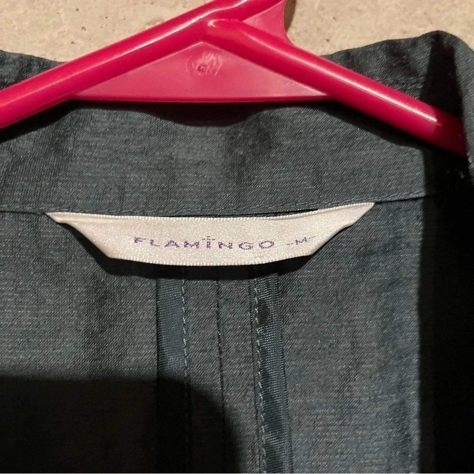 Other Flamingo Metallic Teal Blazer Size Medium M Pin Buttons Size M / US 6-8 / IT 42-44 - 2 Thumbnail