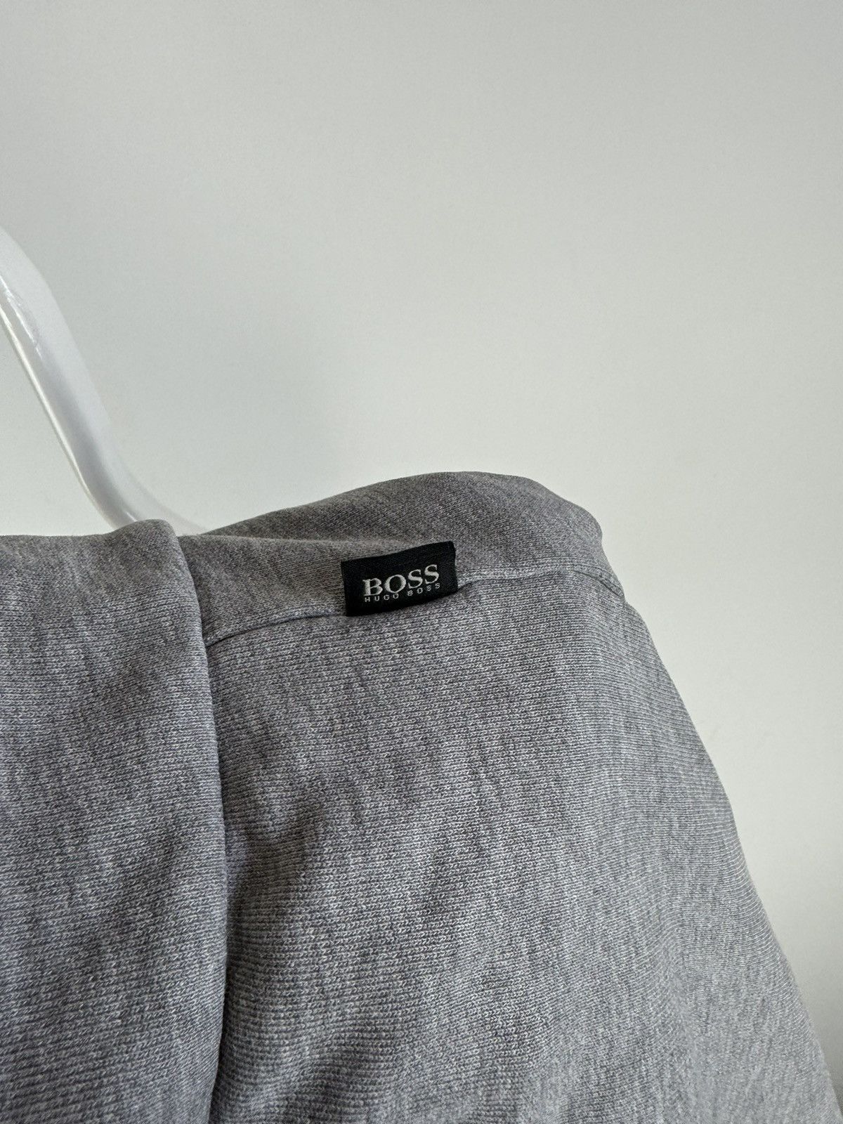 Hugo Boss Hugo Boss Cotton Grey Cardigan Size US L / EU 52-54 / 3 - 4 Thumbnail