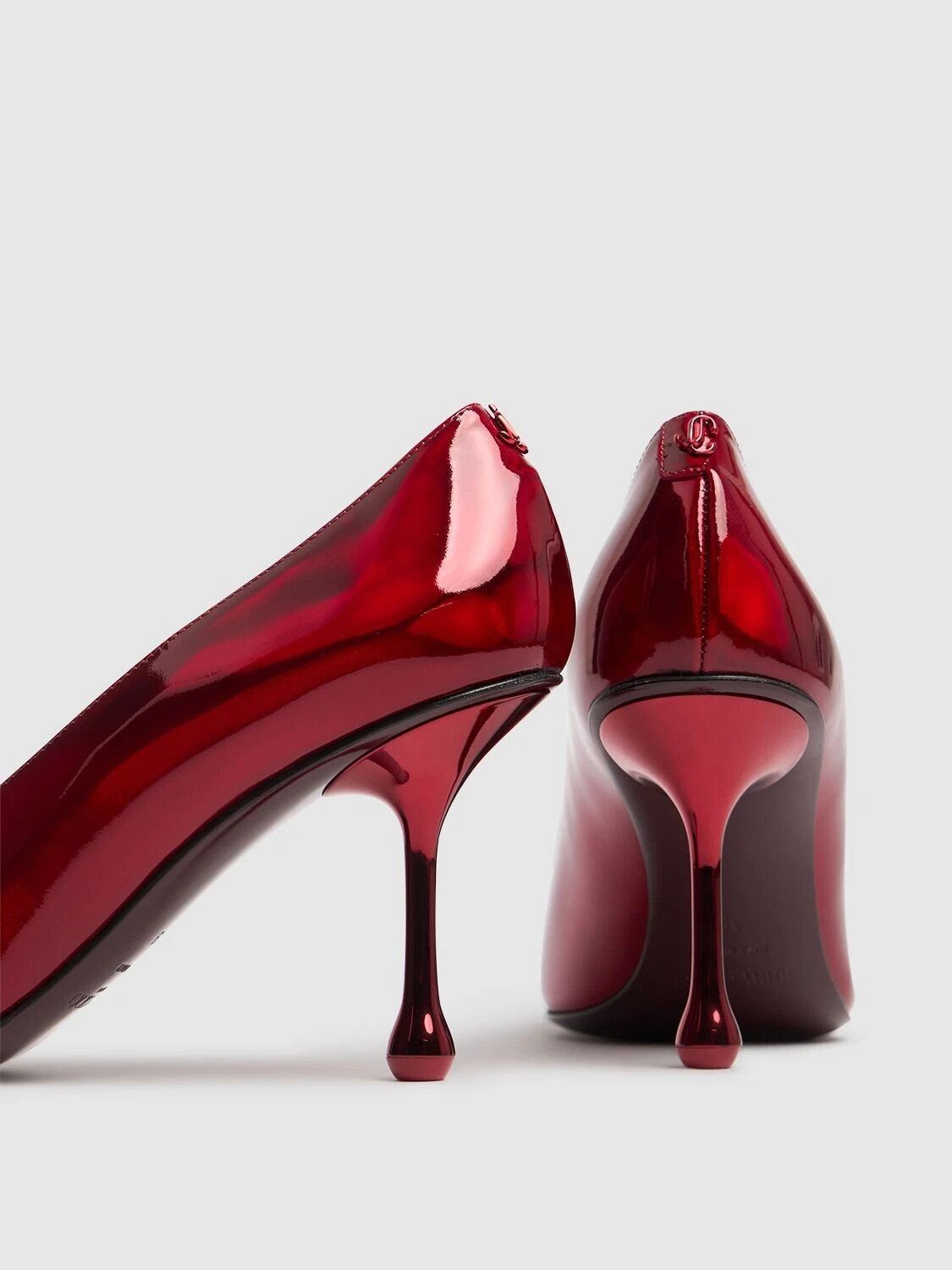 Jimmy Choo JIMMY CHOO Ixia 80 Ruby Red Leather Pumps New Size US 6 / IT 36 - 3 Thumbnail