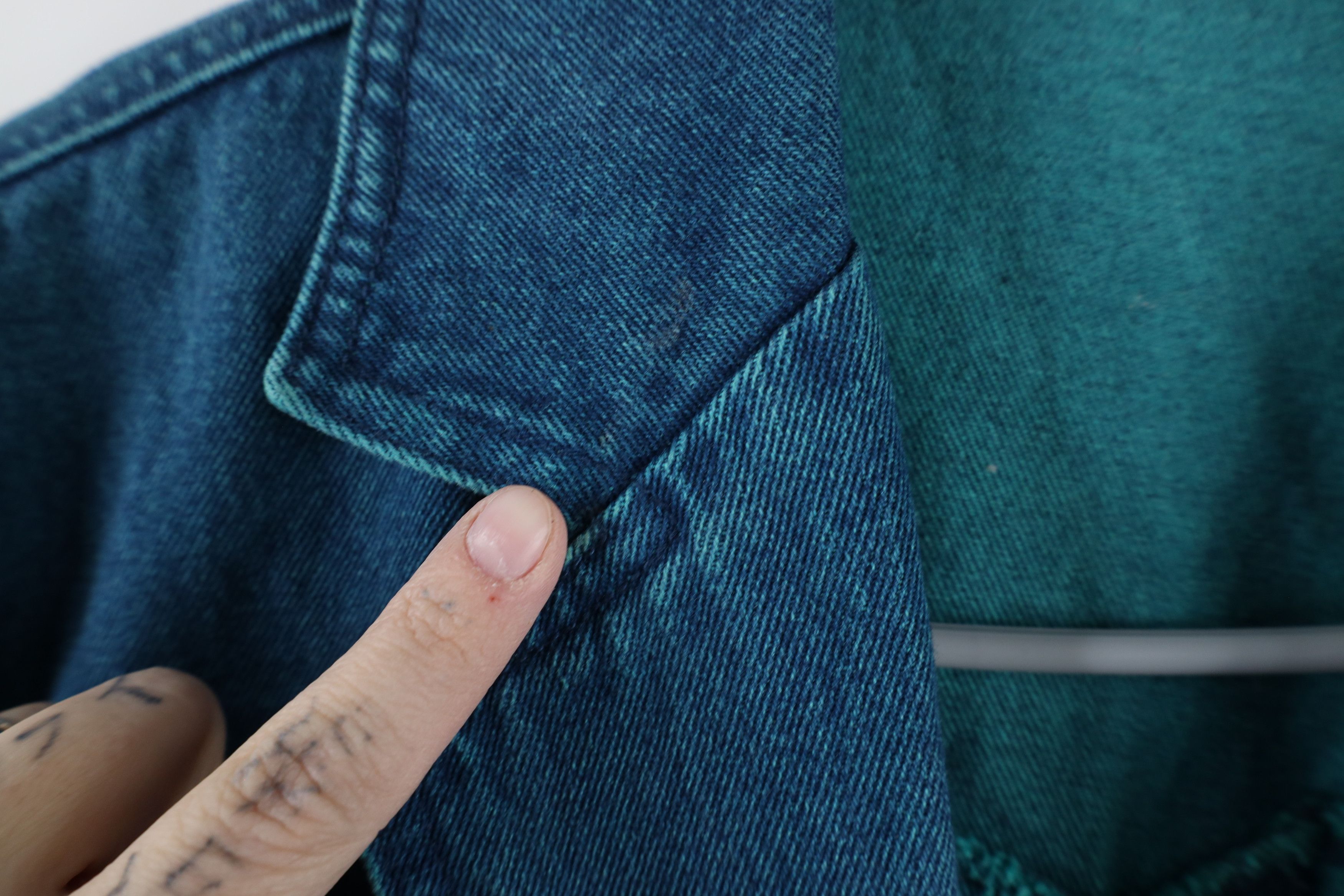 Vintage Vintage 90s Streetwear Stonewash Denim Jean Blazer Jacket Size M / US 6-8 / IT 42-44 - 5 Thumbnail