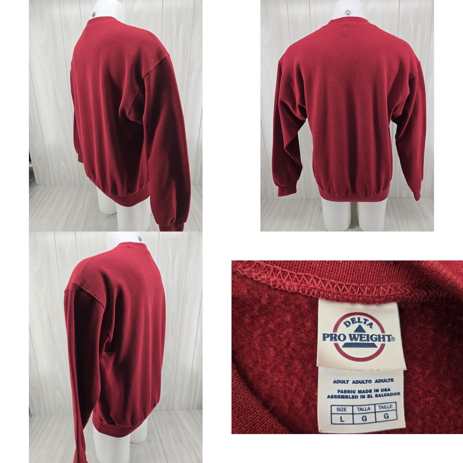 Vintage VINTAGE University of Alabama Men's Sweatshirt Crimson Tide Size L Size US L / EU 52-54 / 3 - 8 Thumbnail