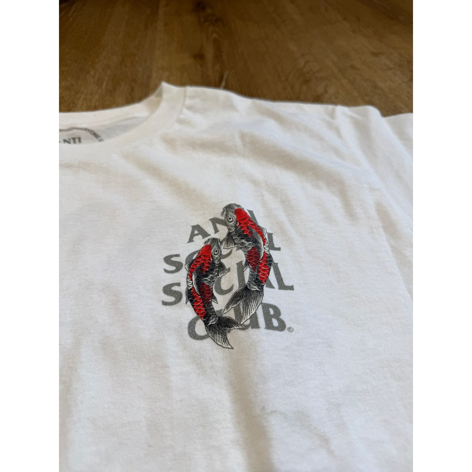 Anti Social Social Club ASSC Koi Garden 3M Reflective Tee White Size US M / EU 48-50 / 2 - 3 Thumbnail
