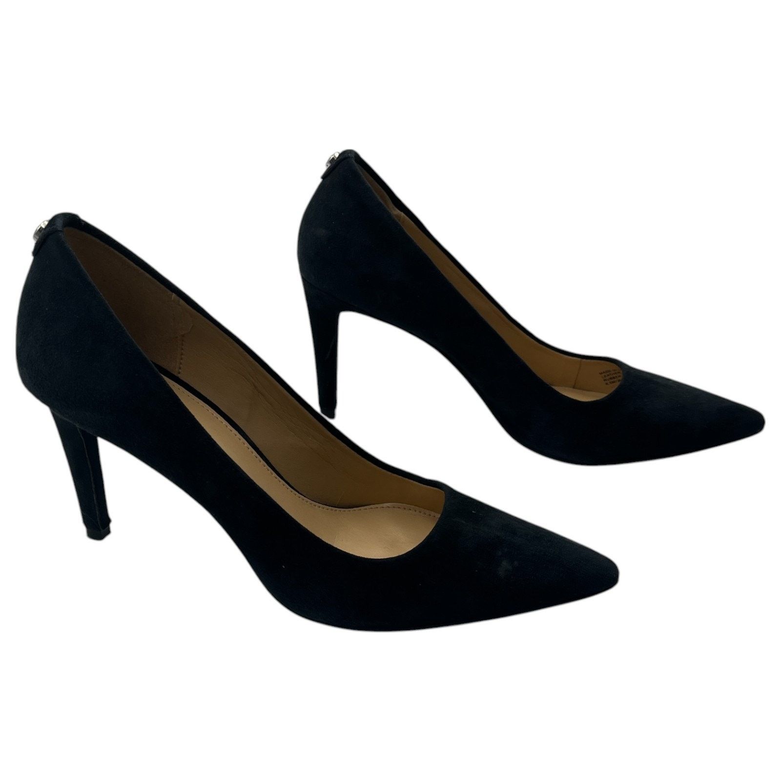Michael Kors Michael Kors Dorothy Flex Suede Pointed Toe Pumps Navy 6.5M Size US 6.5 / IT 36.5 - 4 Thumbnail