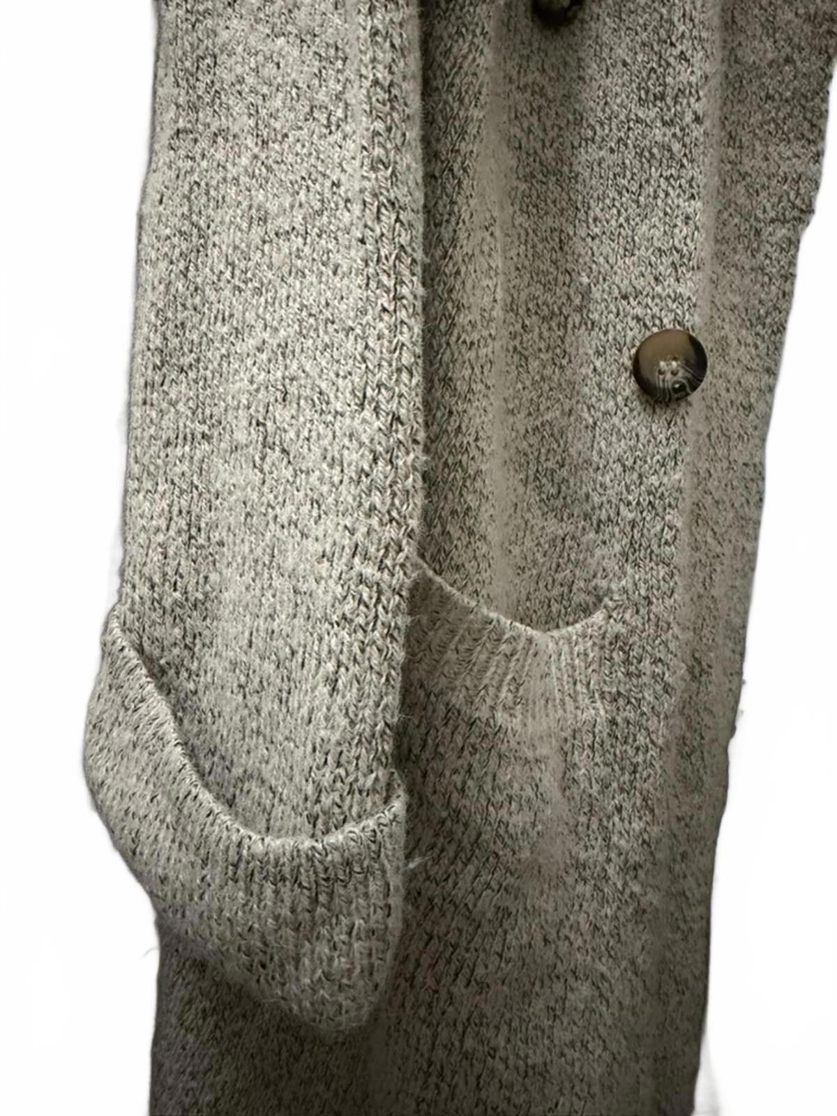 Other LULUS Marled Long Sleeve Coatigan in Beige (SMALL) Size S / US 4 / IT 40 - 6 Thumbnail