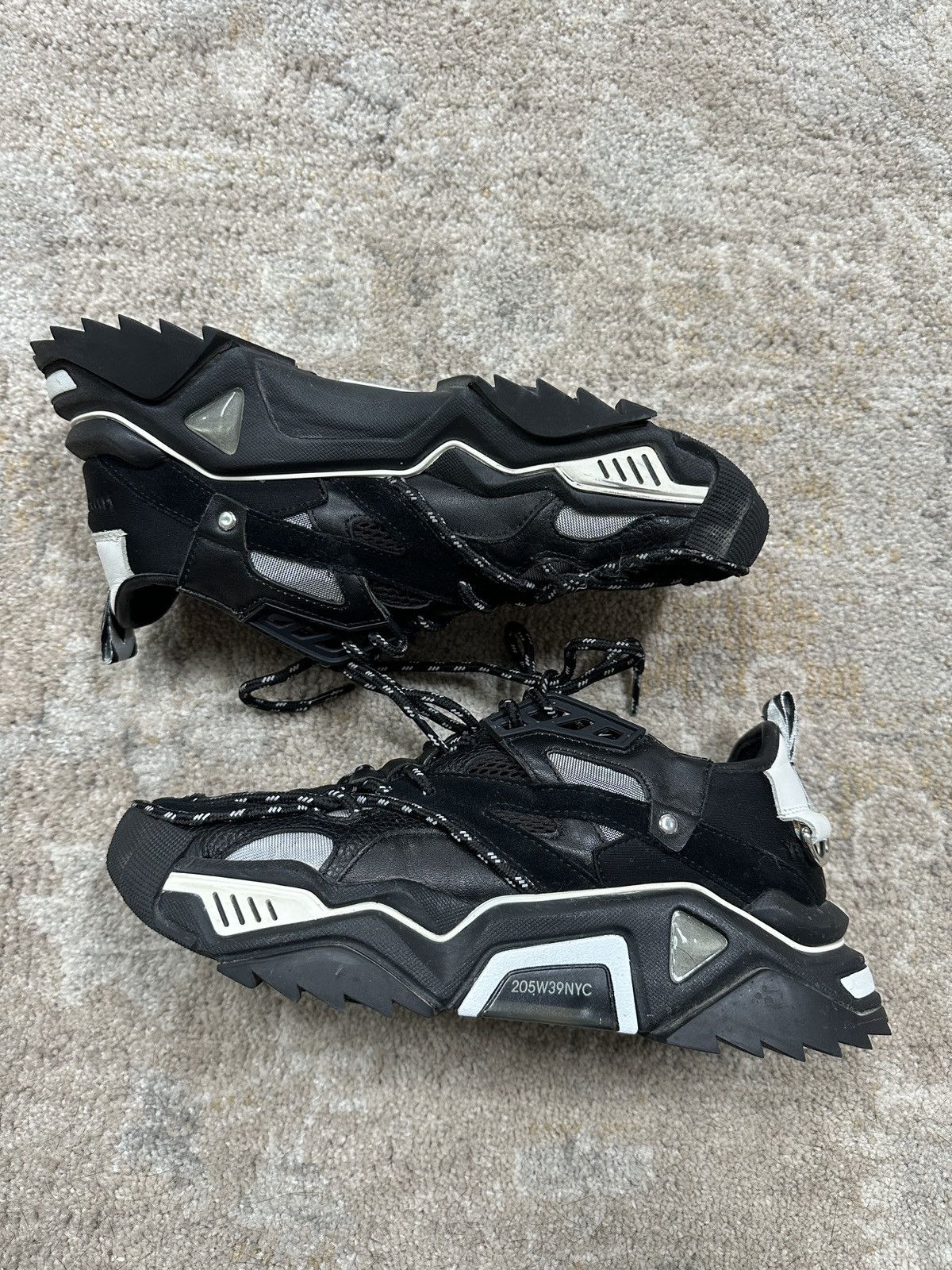 Calvin Klein 205W39NYC Calvin Klein 205W39NYC Leather Sneakers Size US 8 / EU 41 - 4 Thumbnail