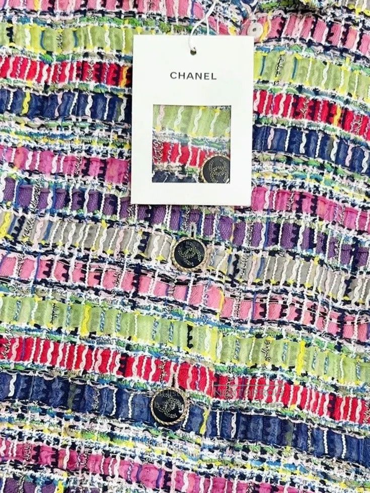 Chanel Chanel 21 spring and summer series colourful tweed knitted Size XS / US 0-2 / IT 36-38 - 4 Thumbnail