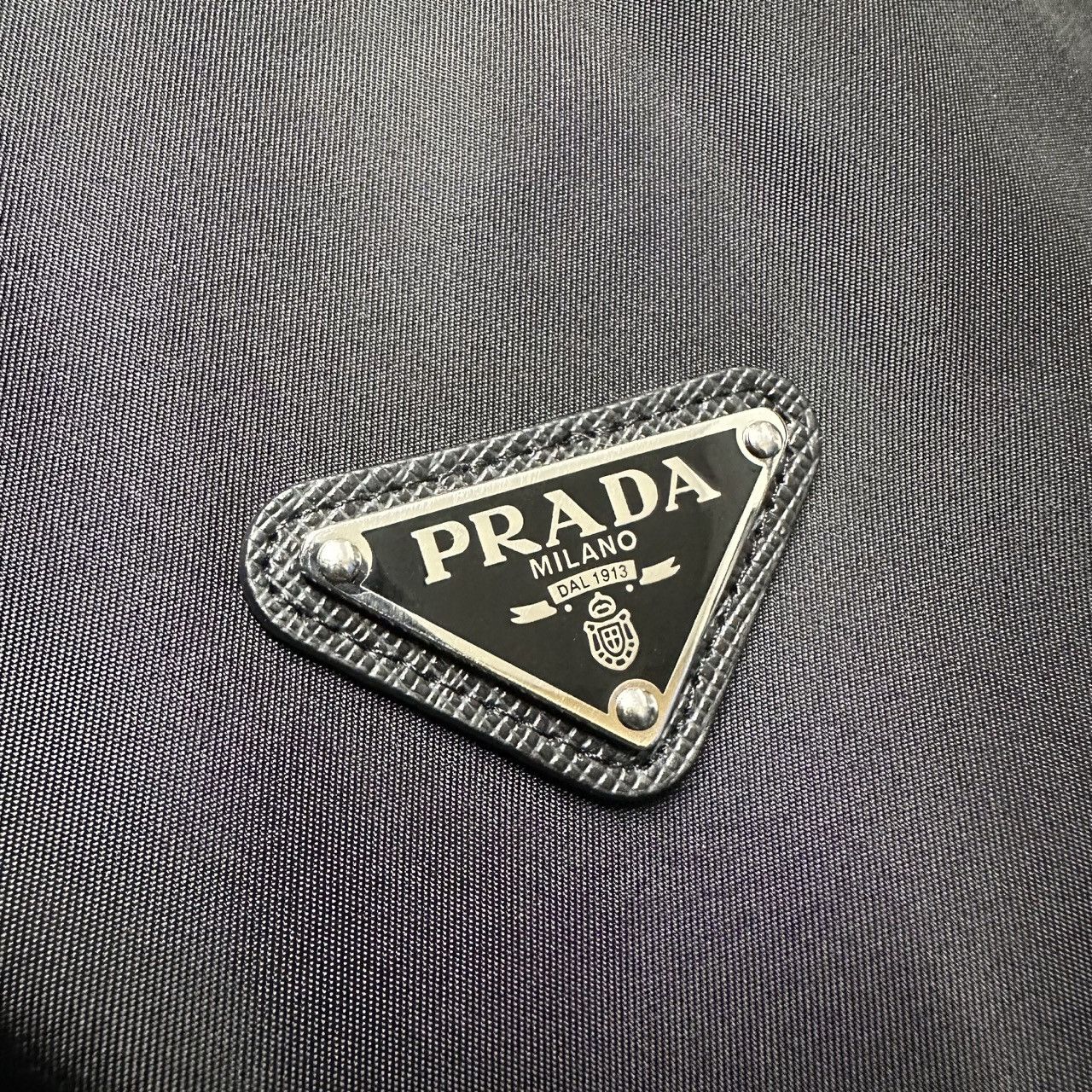 Prada Prada mens size S small black re-nylon Jacket gilet Vest Size US S / EU 44-46 / 1 - 10 Thumbnail