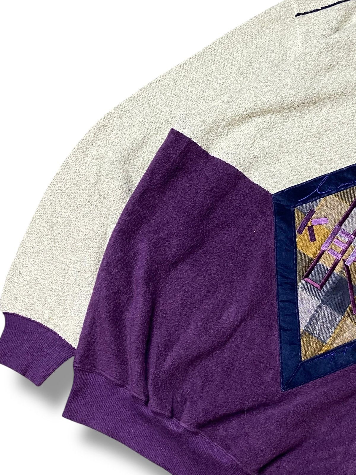 Japanese Brand × Kenzo × Vintage KENZO GOLF Embroidered Colourblock Sweatshirt (118) Size US S / EU 44-46 / 1 - 5 Thumbnail