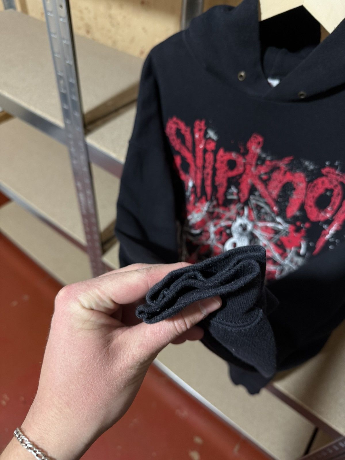 Band Tees × Vintage Vintage Slipknot Des Moines Iowa 2014 Rock Band Retro Hoodie Size US XL / EU 56 / 4 - 6 Thumbnail
